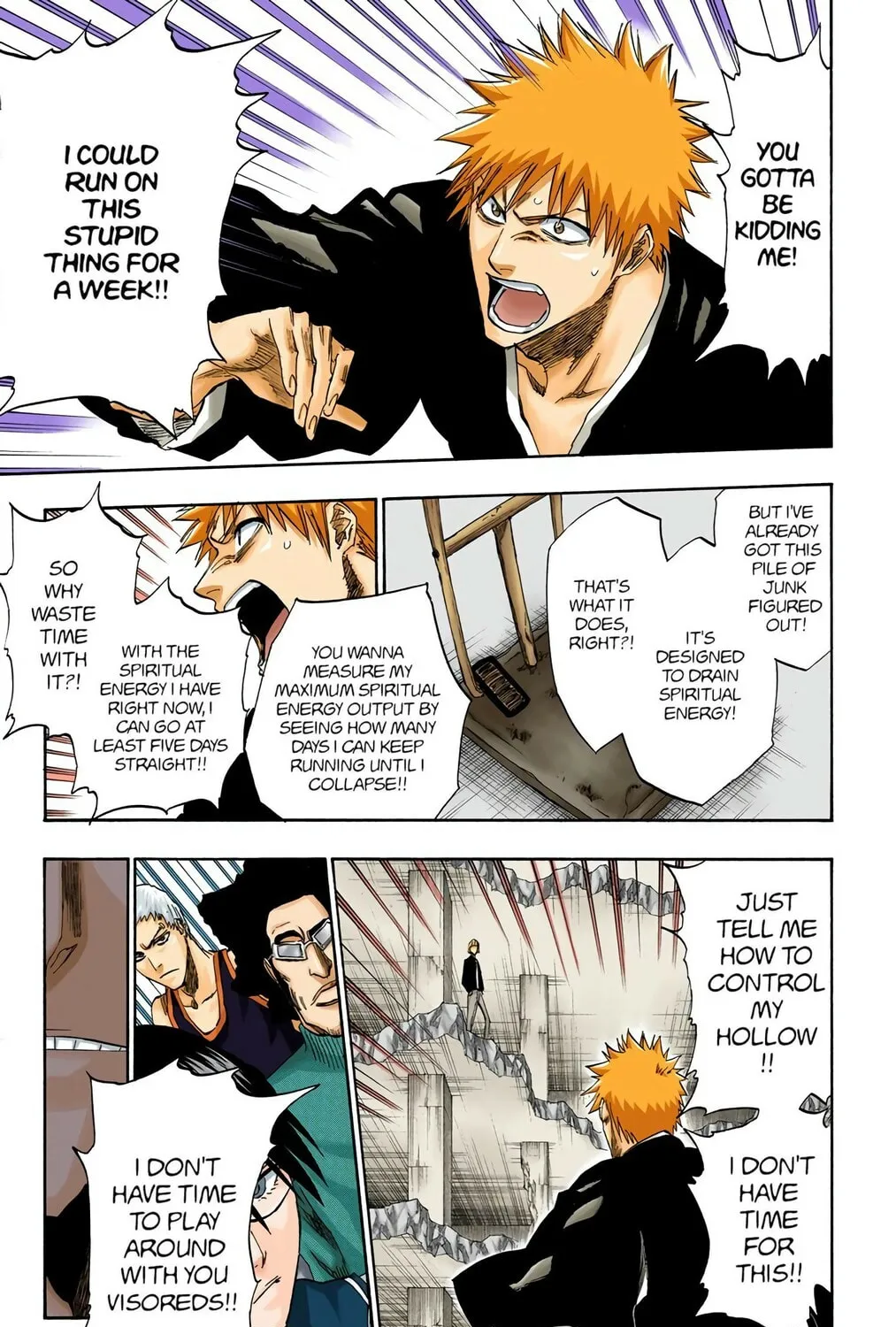 Bleach Colored Manga