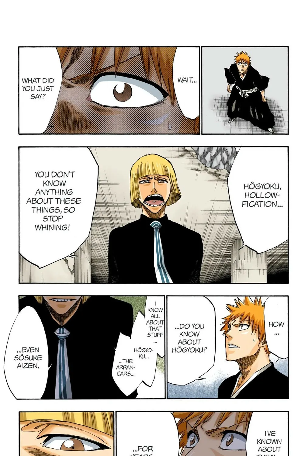 Bleach Colored Manga