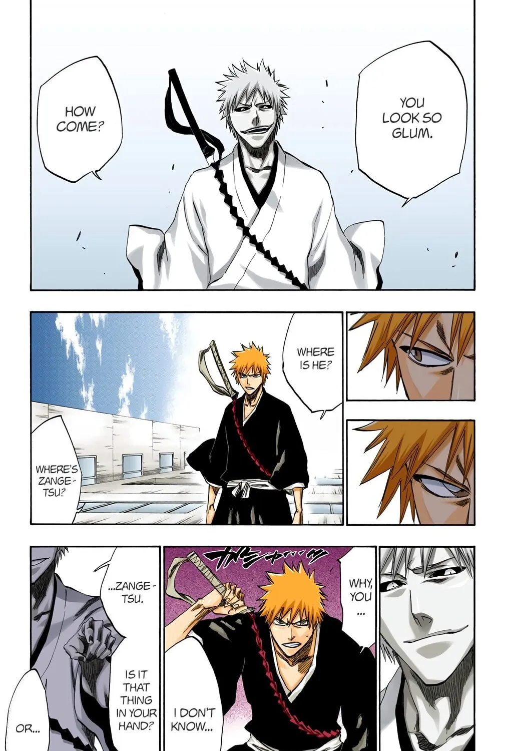 Bleach Colored Manga