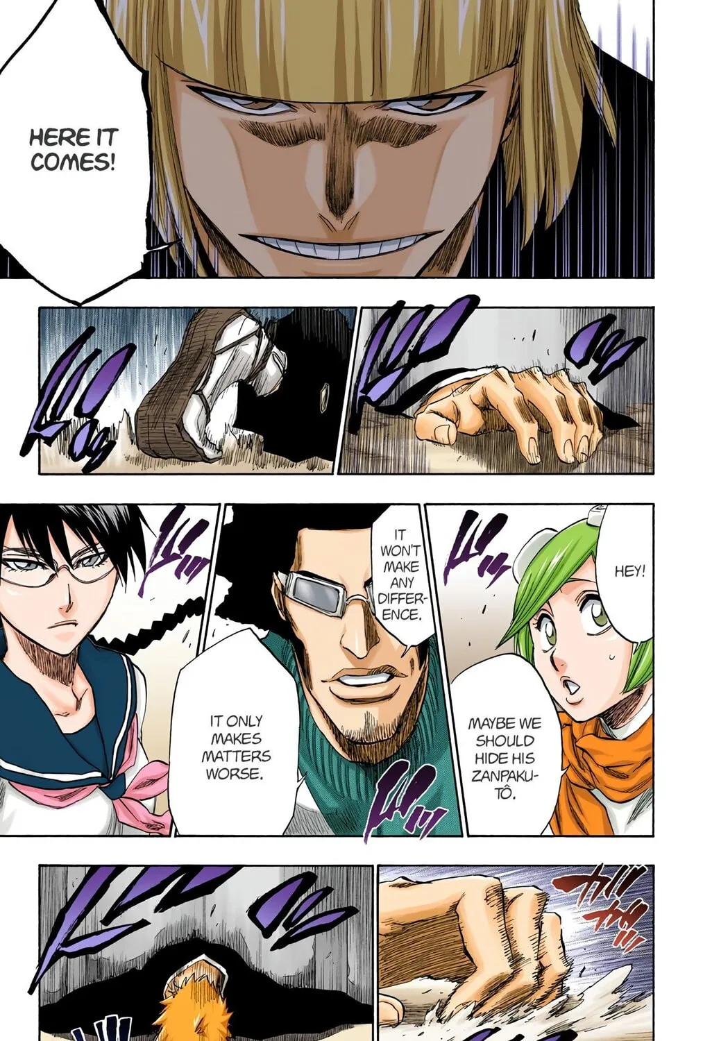 Bleach Colored Manga