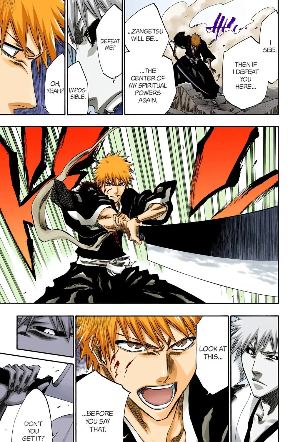 Bleach Colored Manga