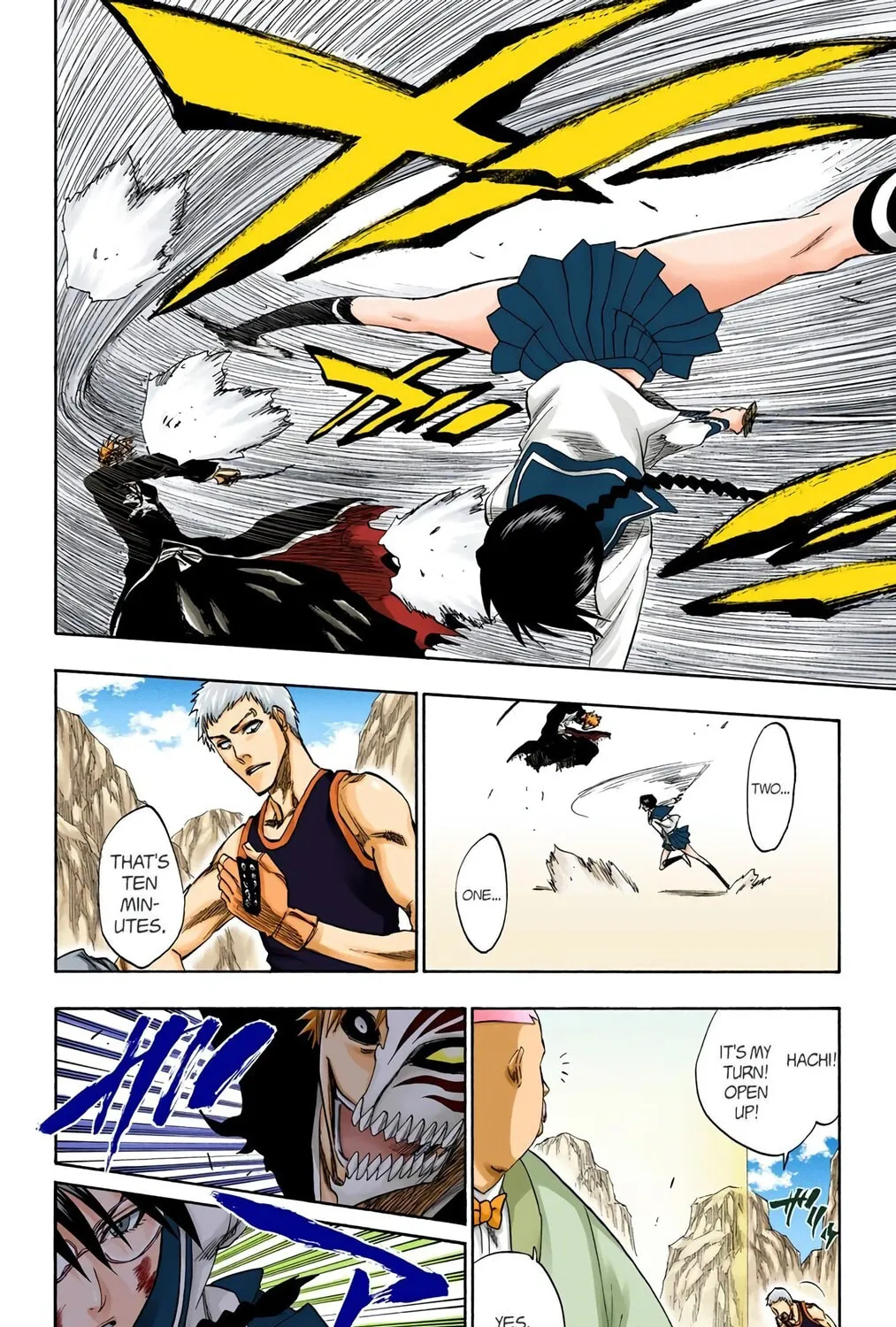 Bleach Colored Manga