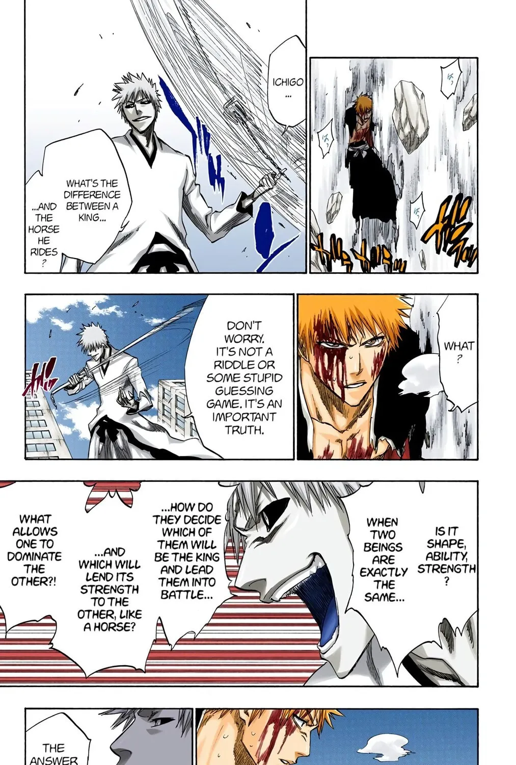 Bleach Colored Manga