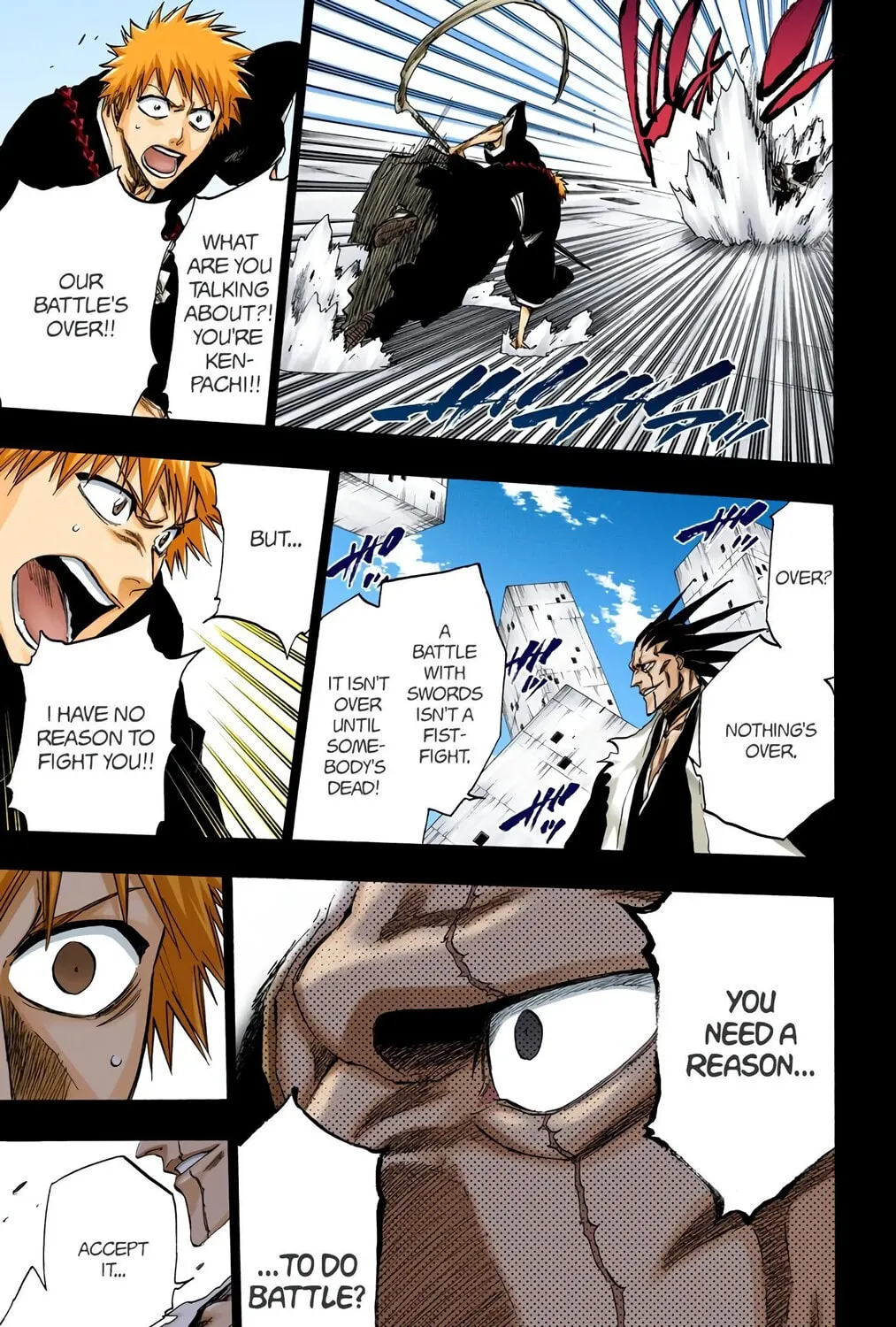 Bleach Colored Manga