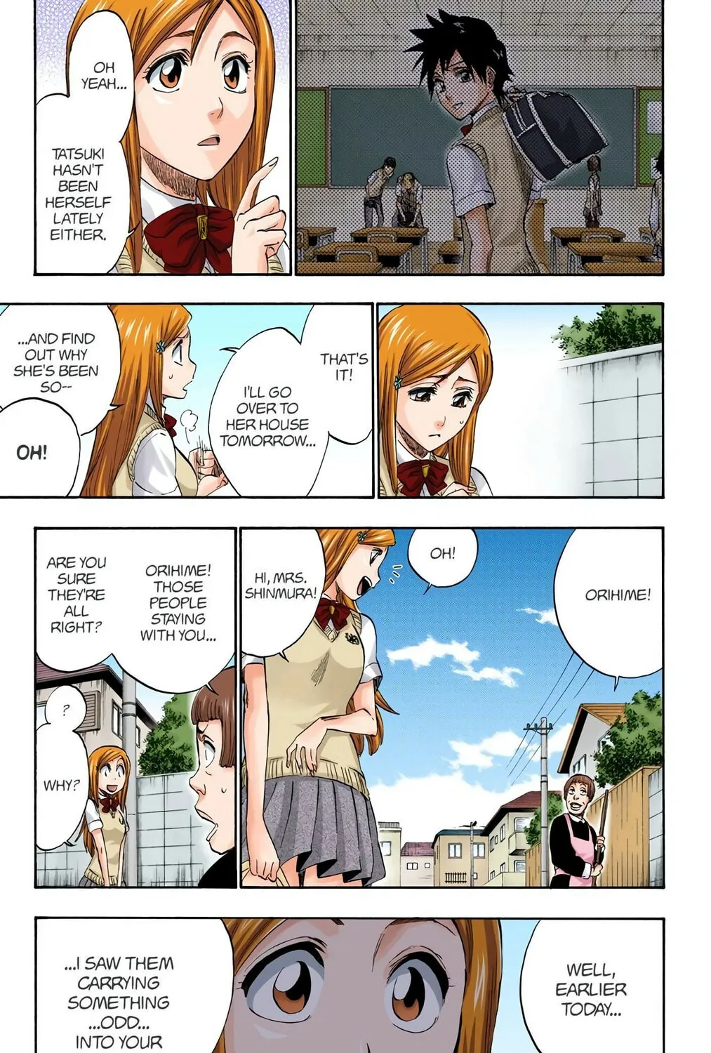 Bleach Colored Manga