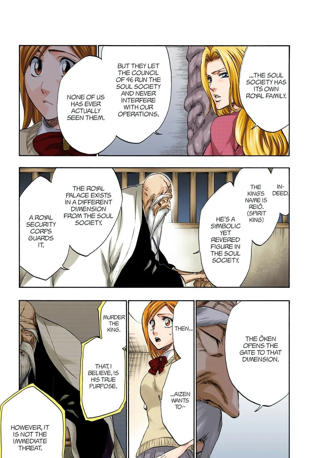 Bleach Colored Manga