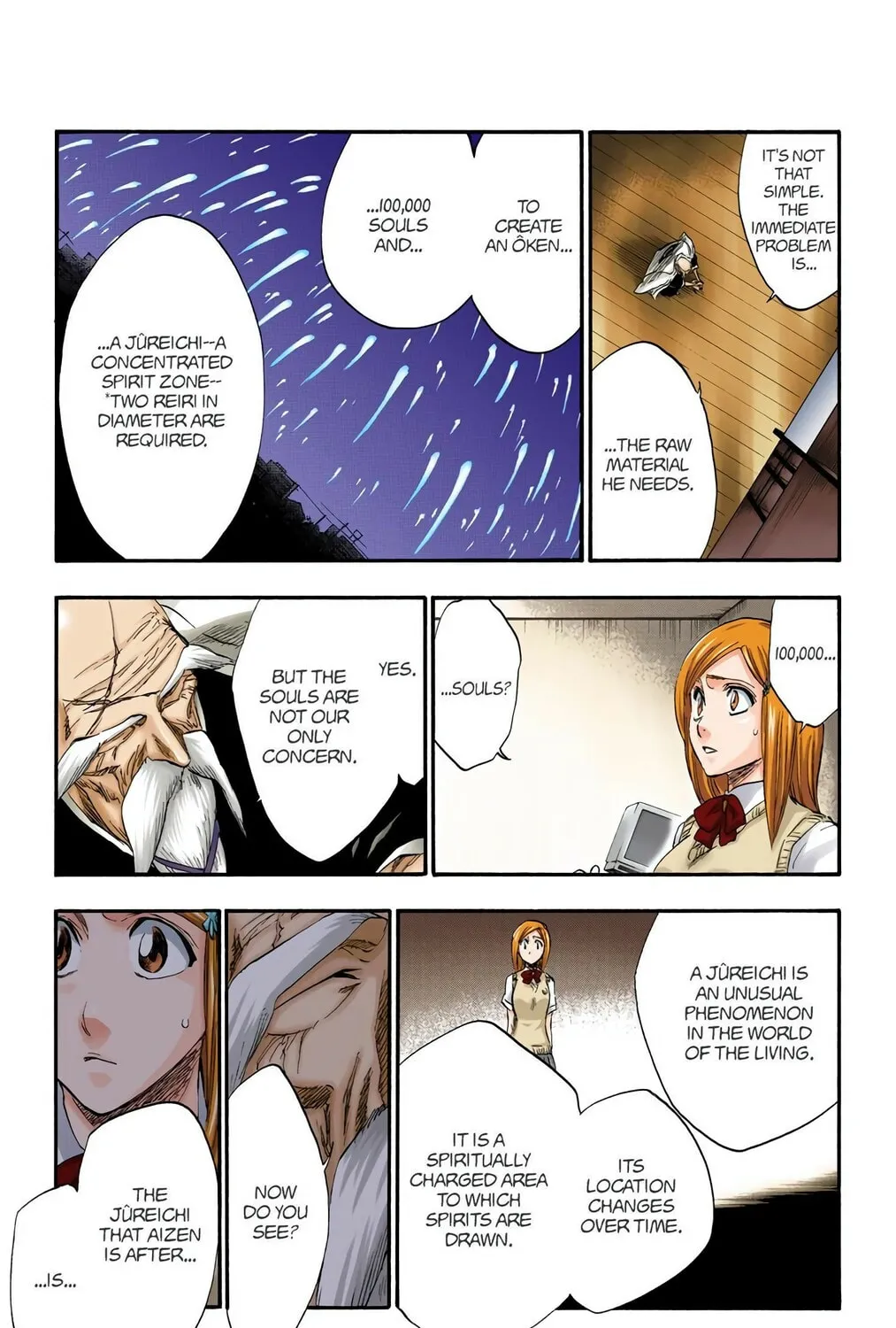 Bleach Colored Manga