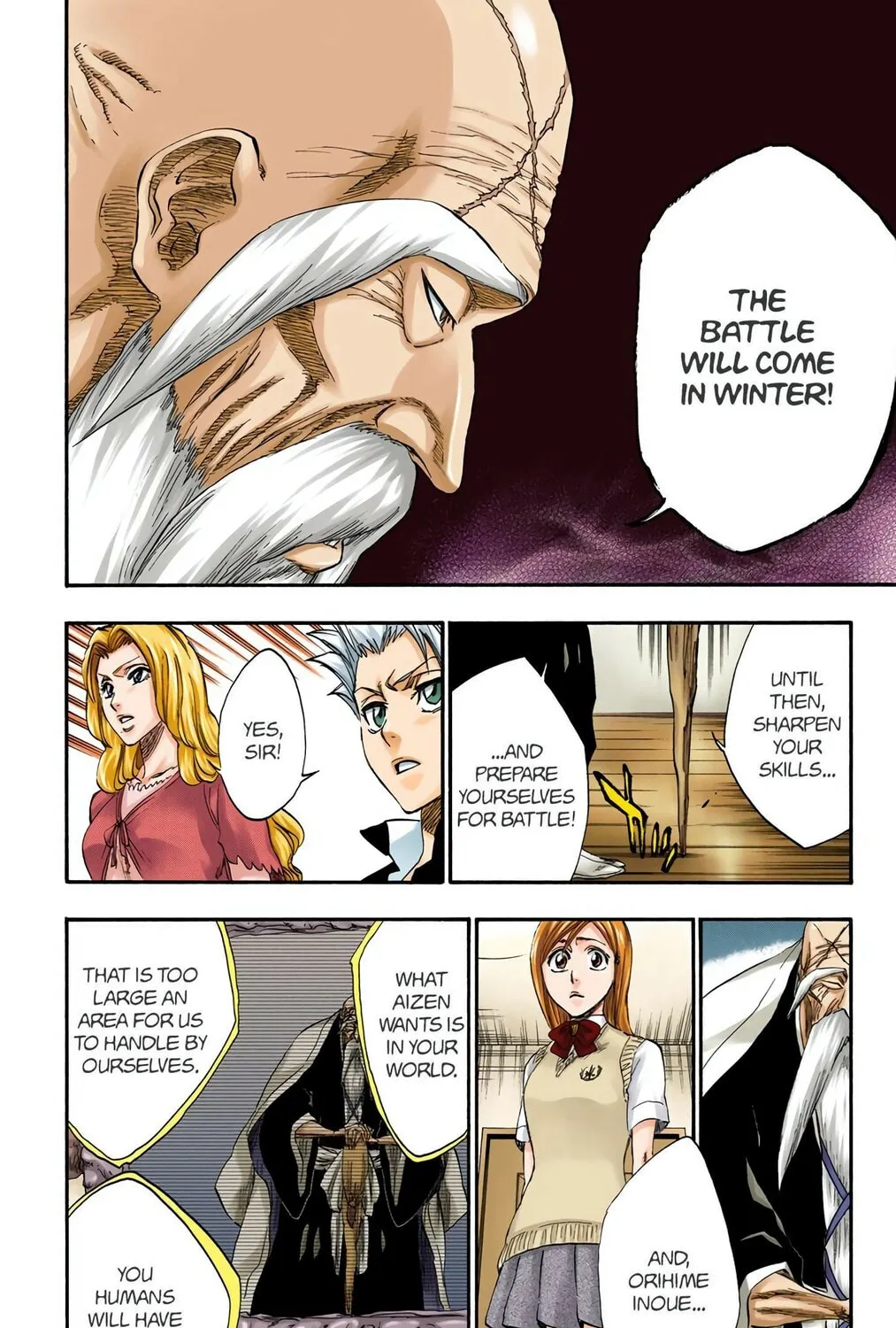 Bleach Colored Manga