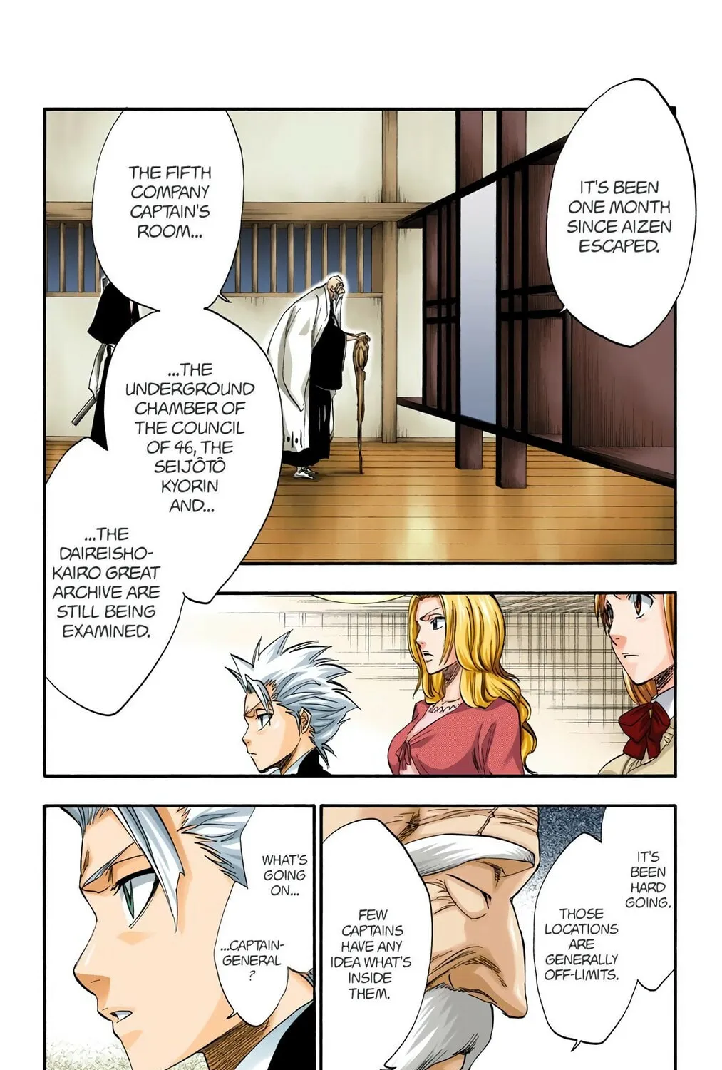 Bleach Colored Manga