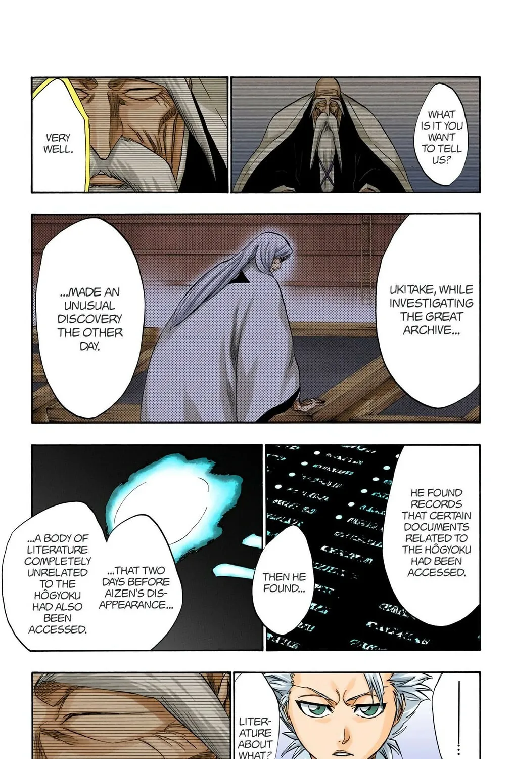 Bleach Colored Manga