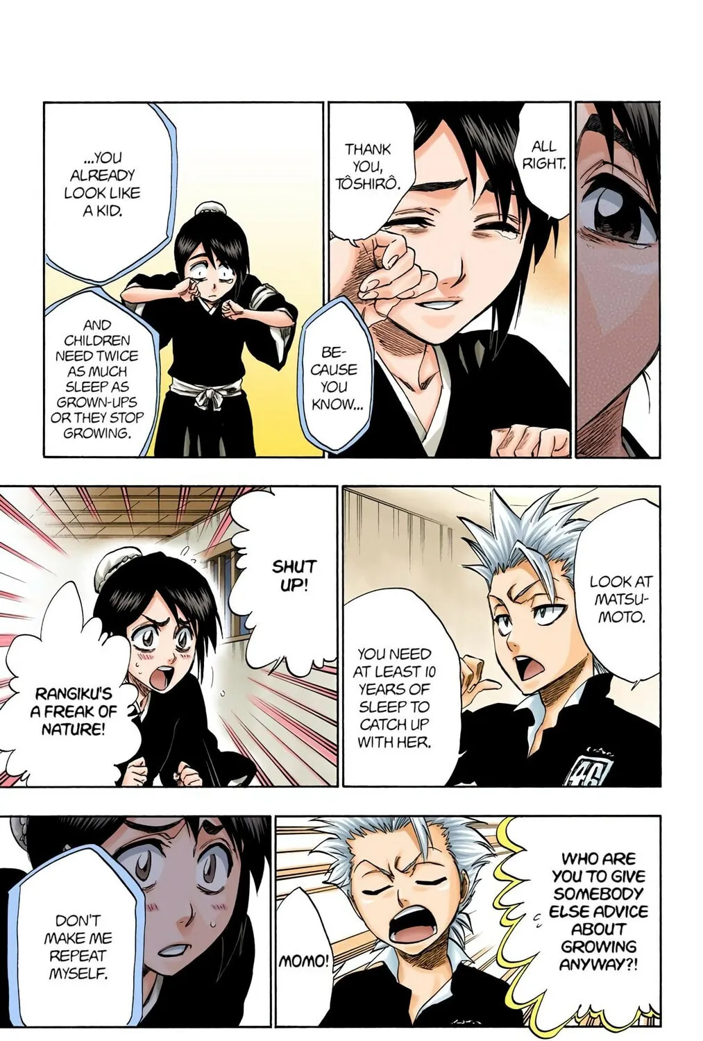 Bleach Colored Manga