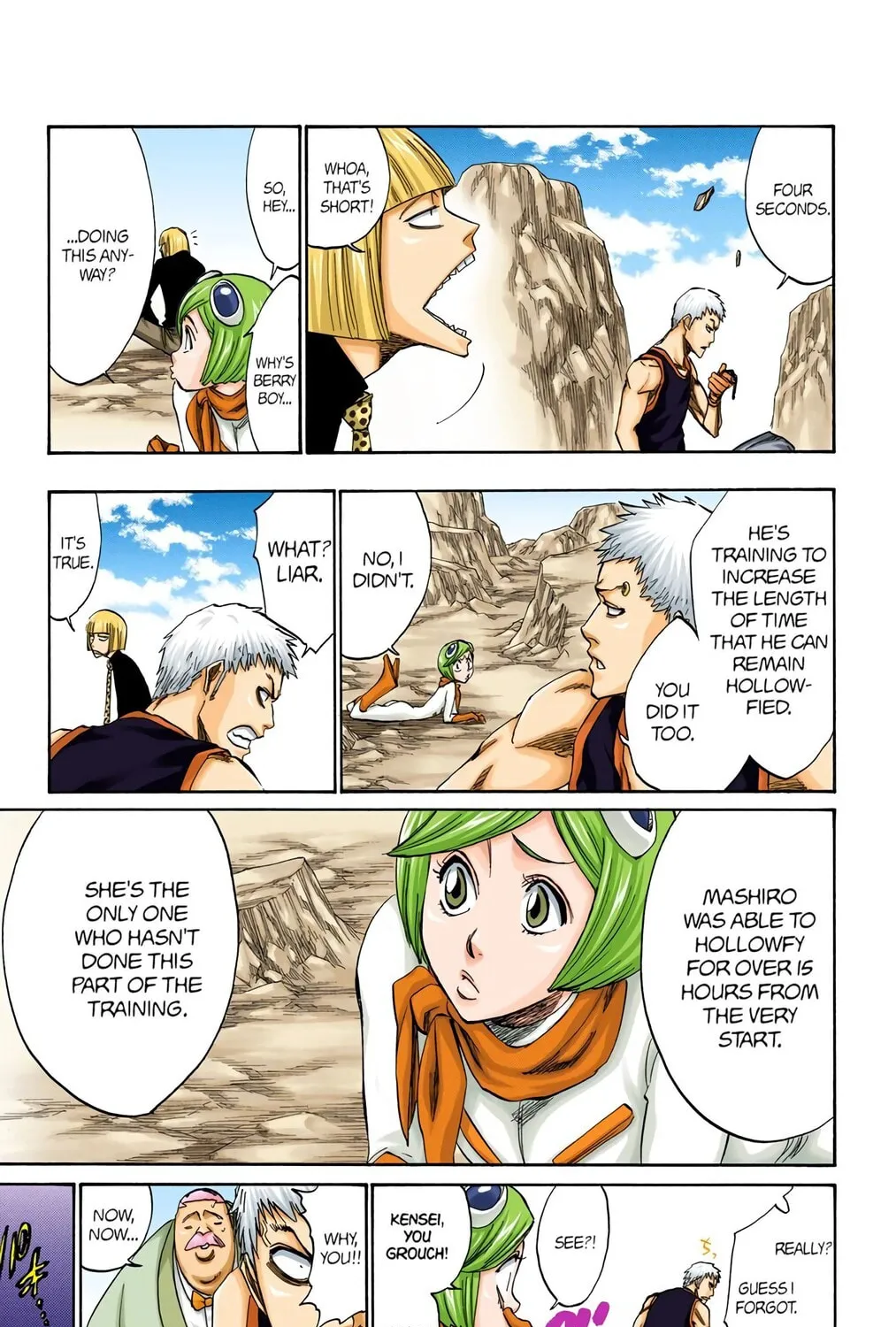 Bleach Colored Manga