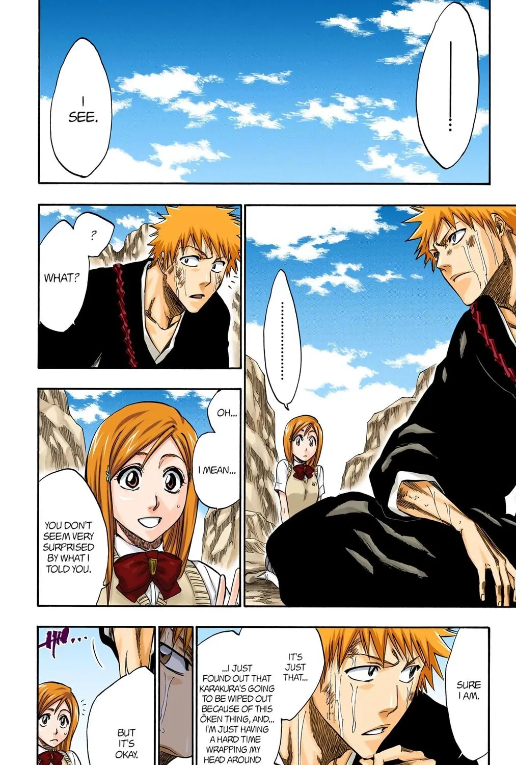 Bleach Colored Manga