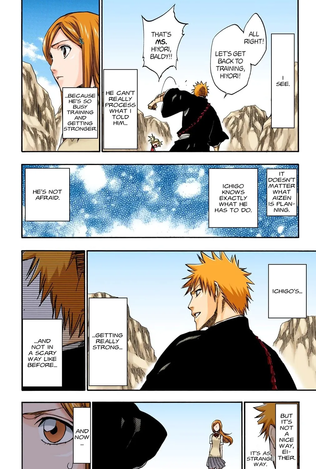 Bleach Colored Manga