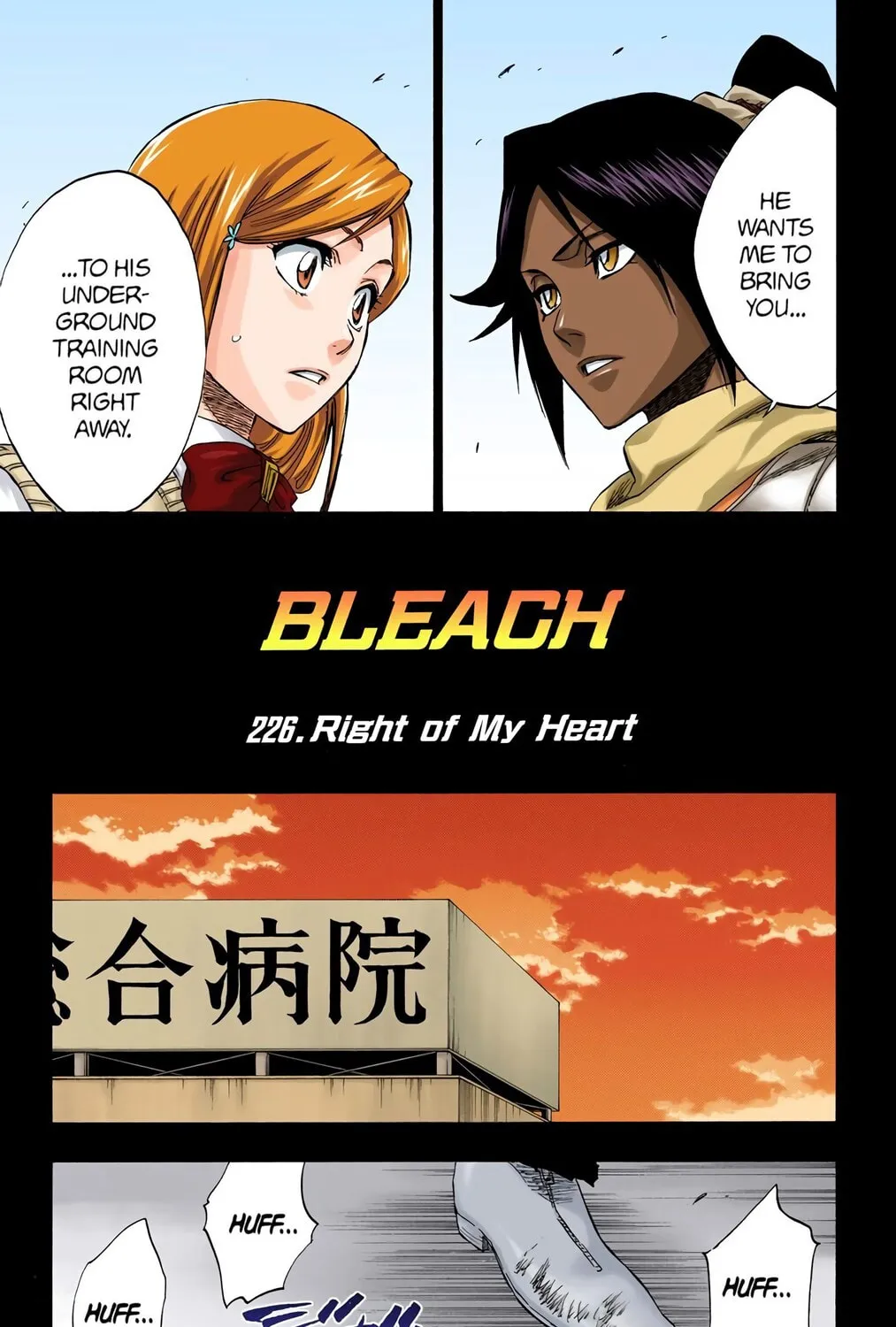 Bleach Colored Manga