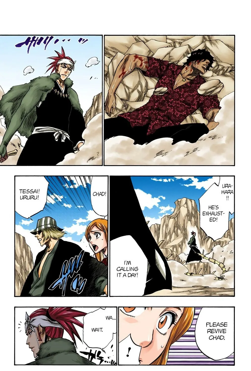Bleach Colored Manga