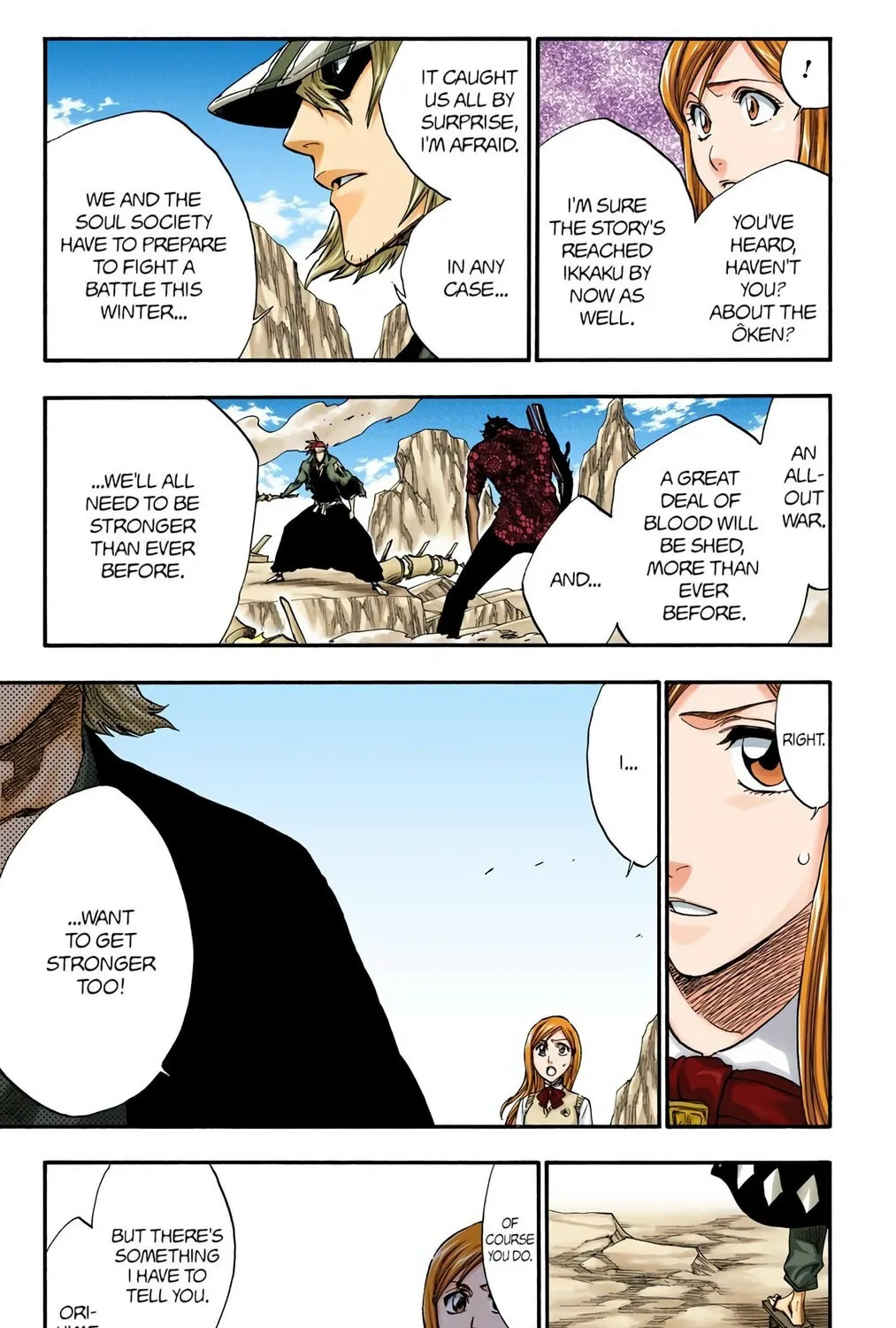 Bleach Colored Manga