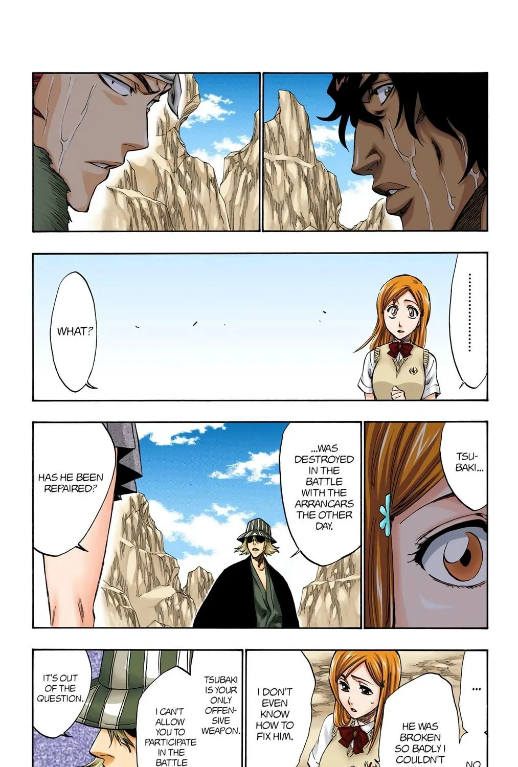Bleach Colored Manga