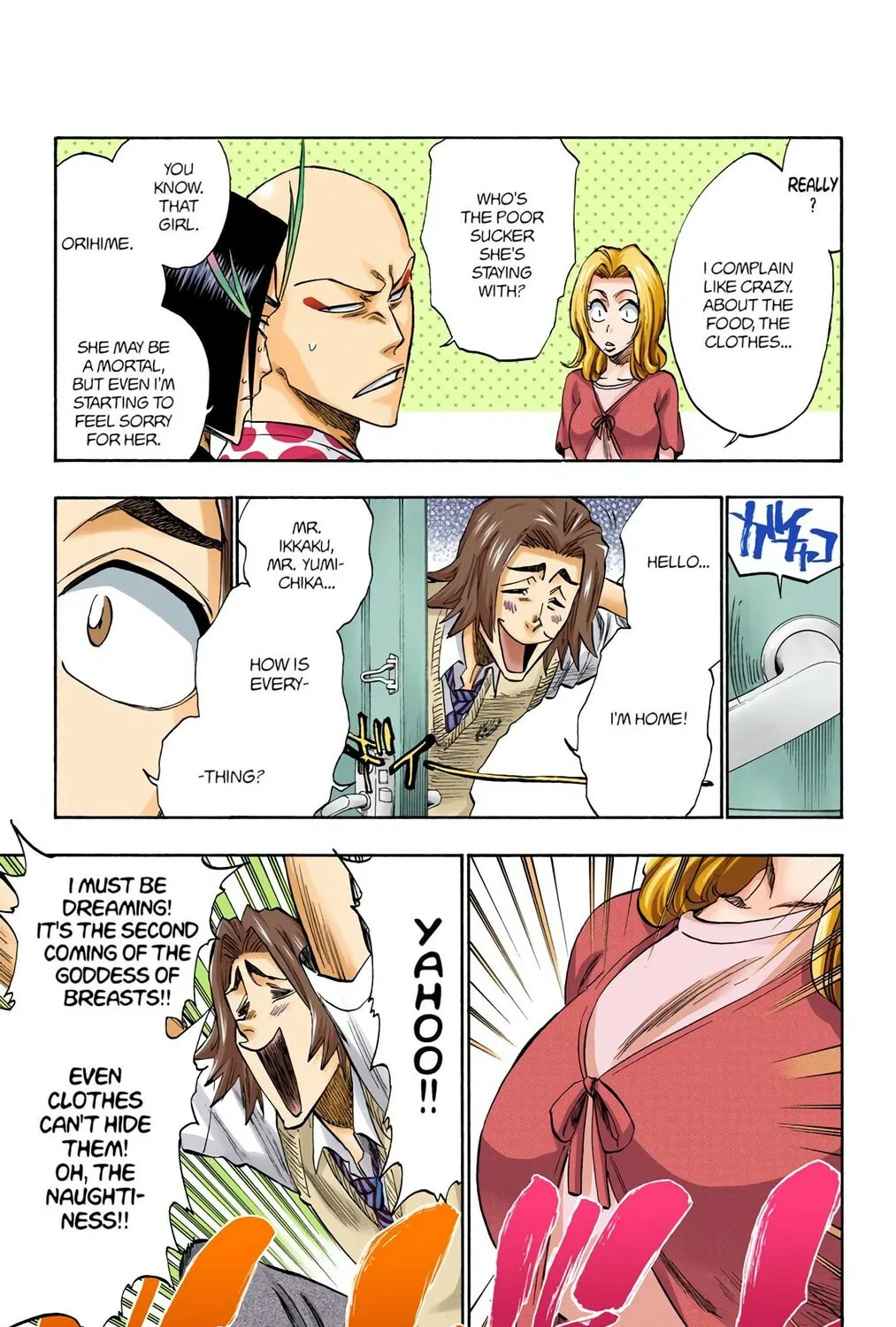 Bleach Colored Manga