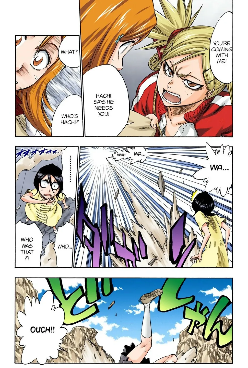 Bleach Colored Manga