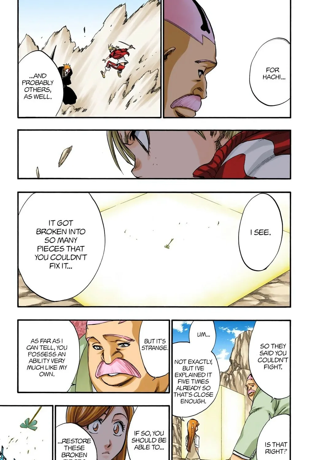 Bleach Colored Manga