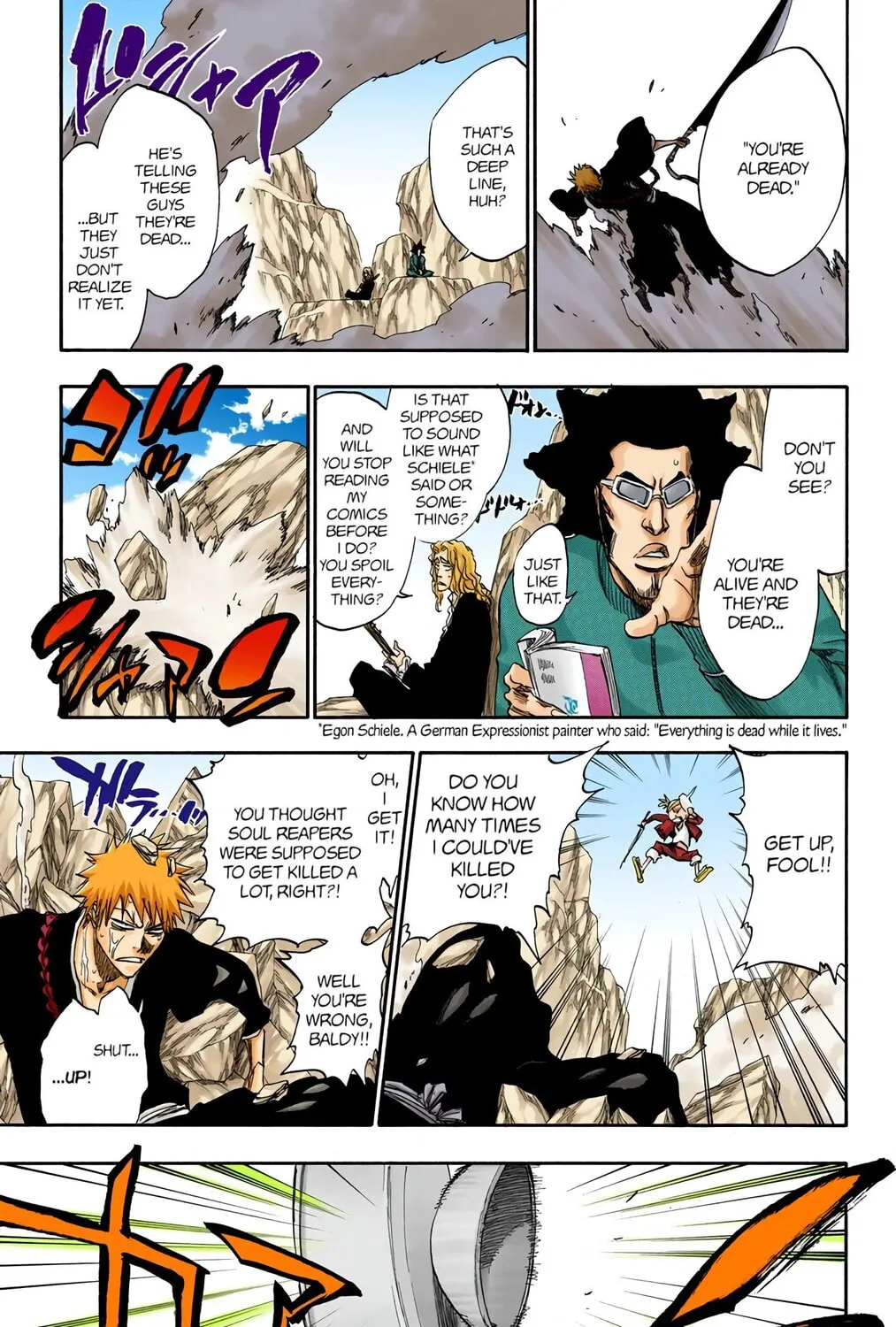 Bleach Colored Manga