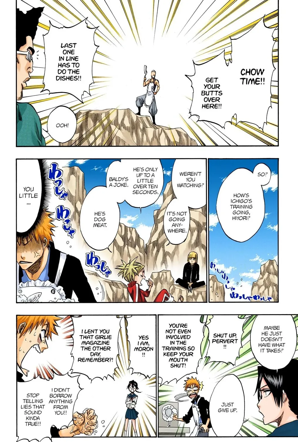 Bleach Colored Manga