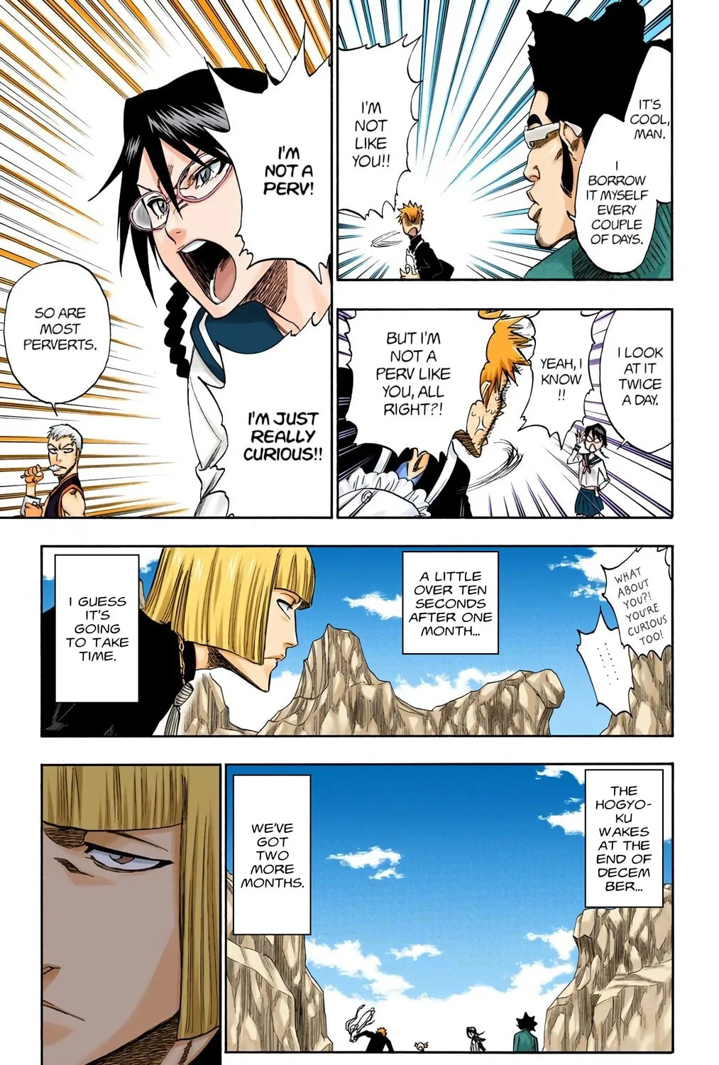 Bleach Colored Manga