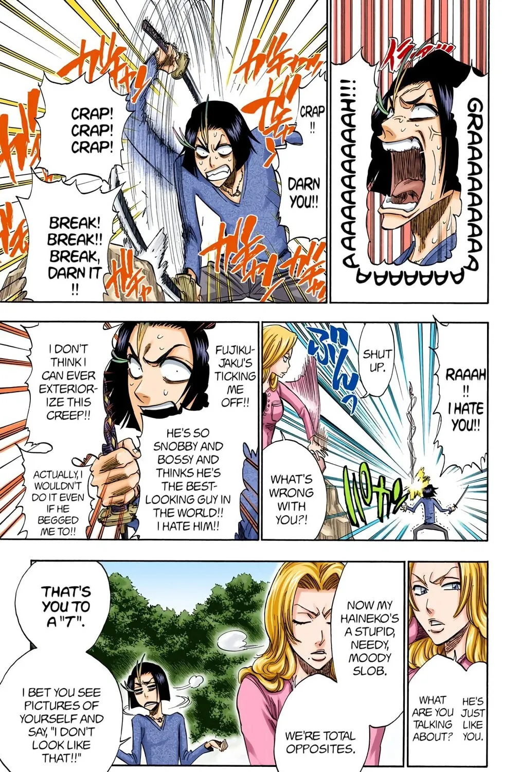 Bleach Colored Manga