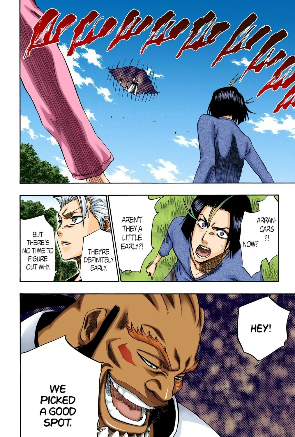 Bleach Colored Manga