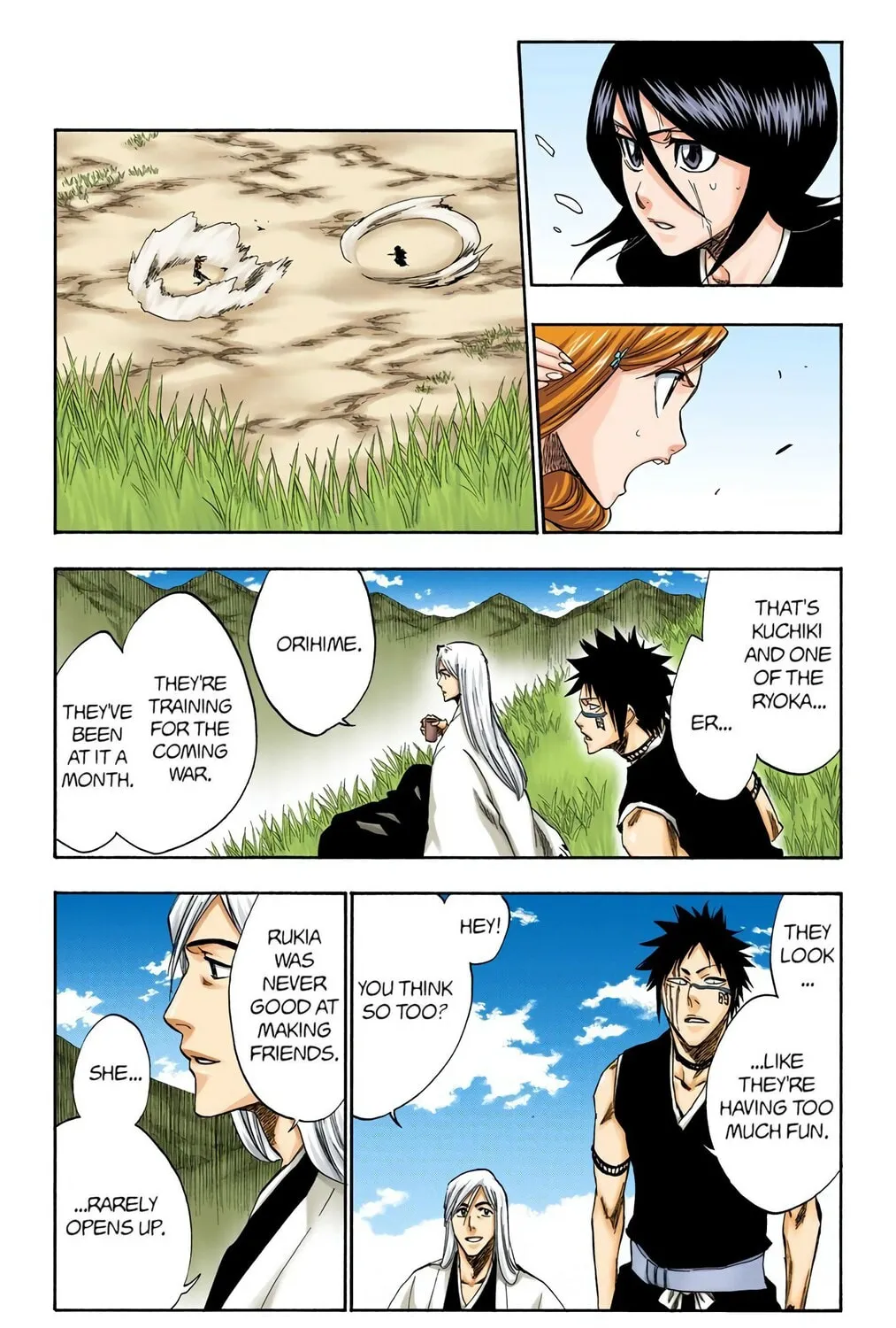 Bleach Colored Manga