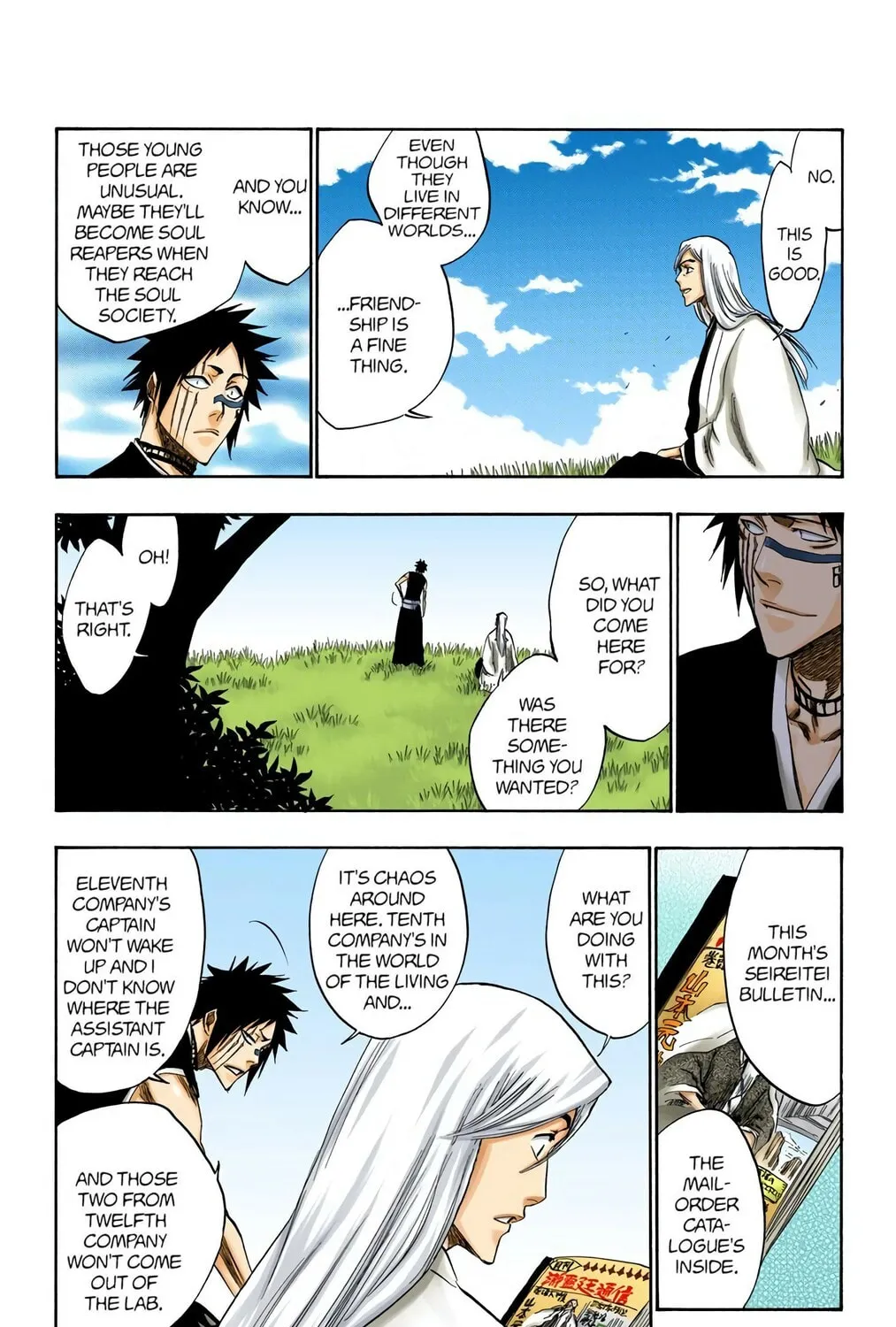 Bleach Colored Manga