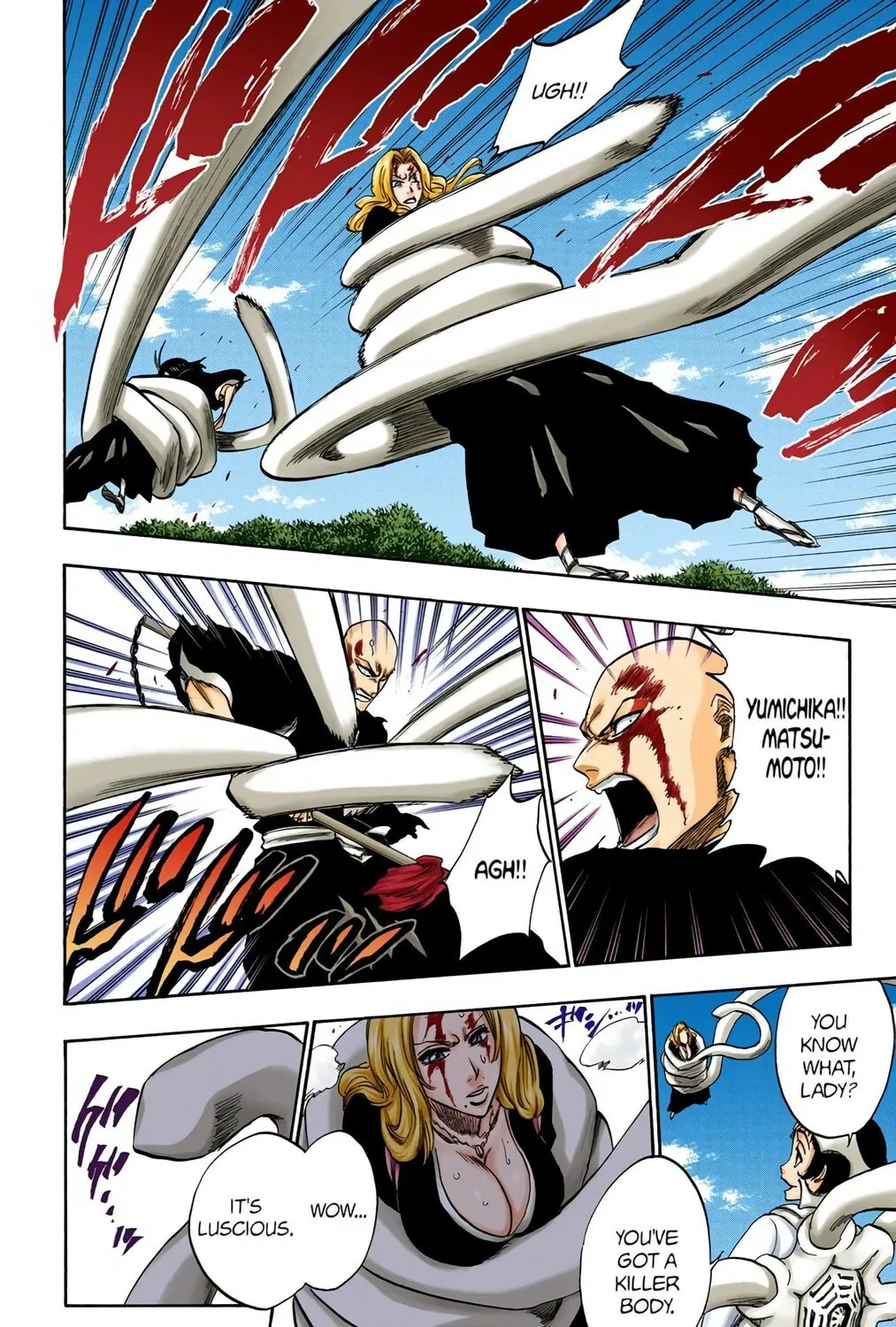 Bleach Colored Manga