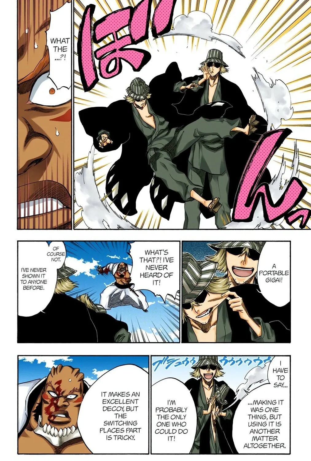 Bleach Colored Manga