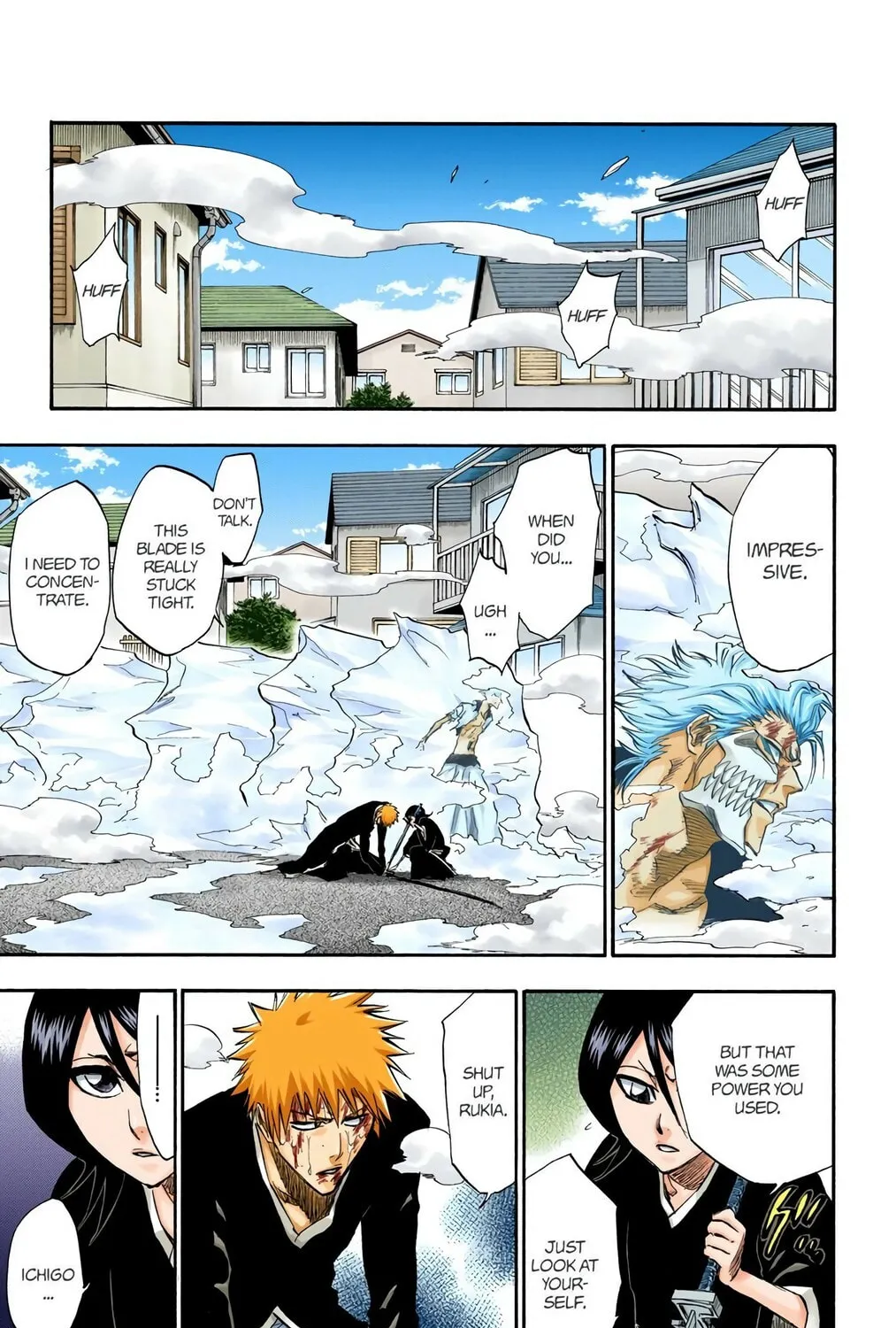 Bleach Colored Manga