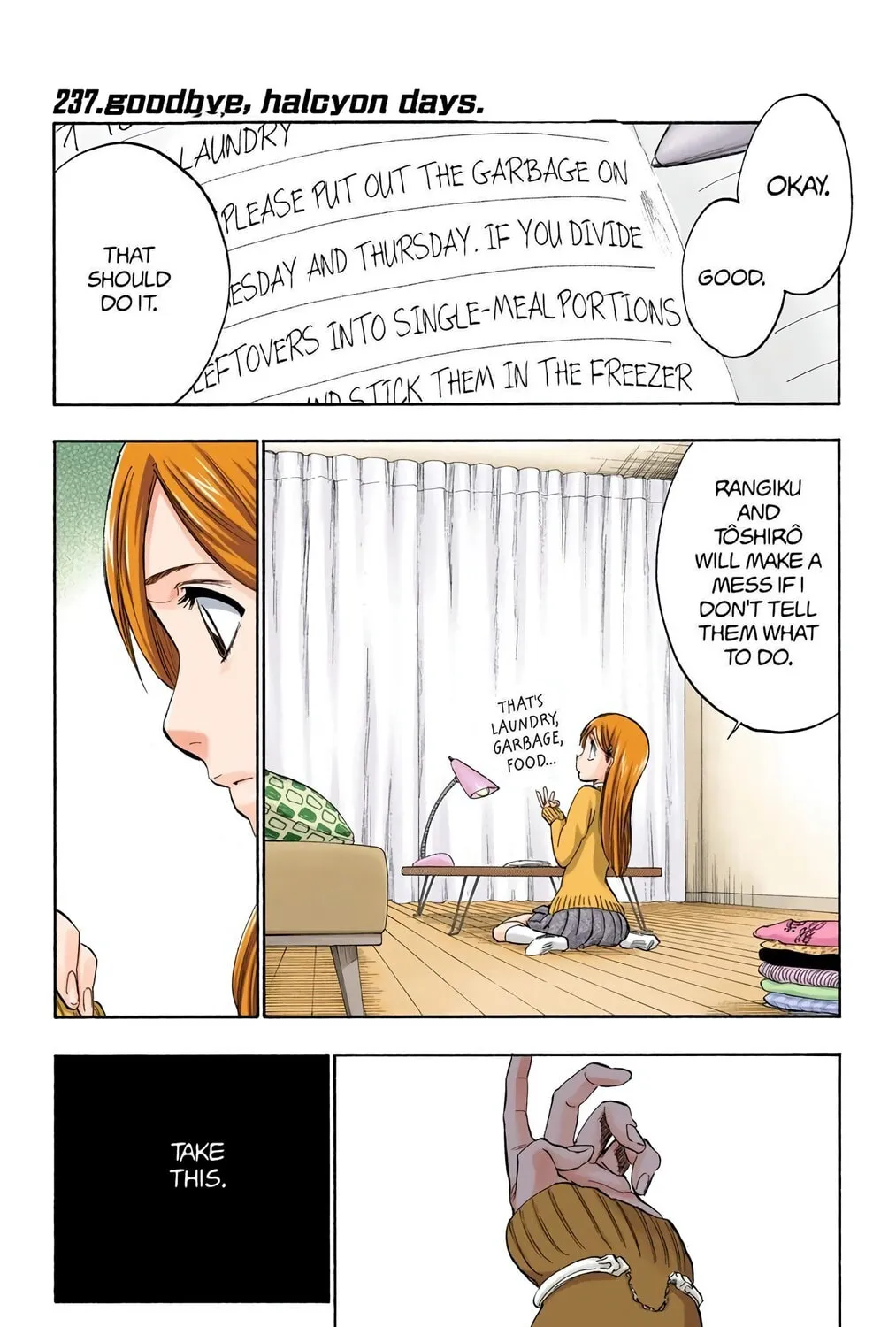 Bleach Colored Manga