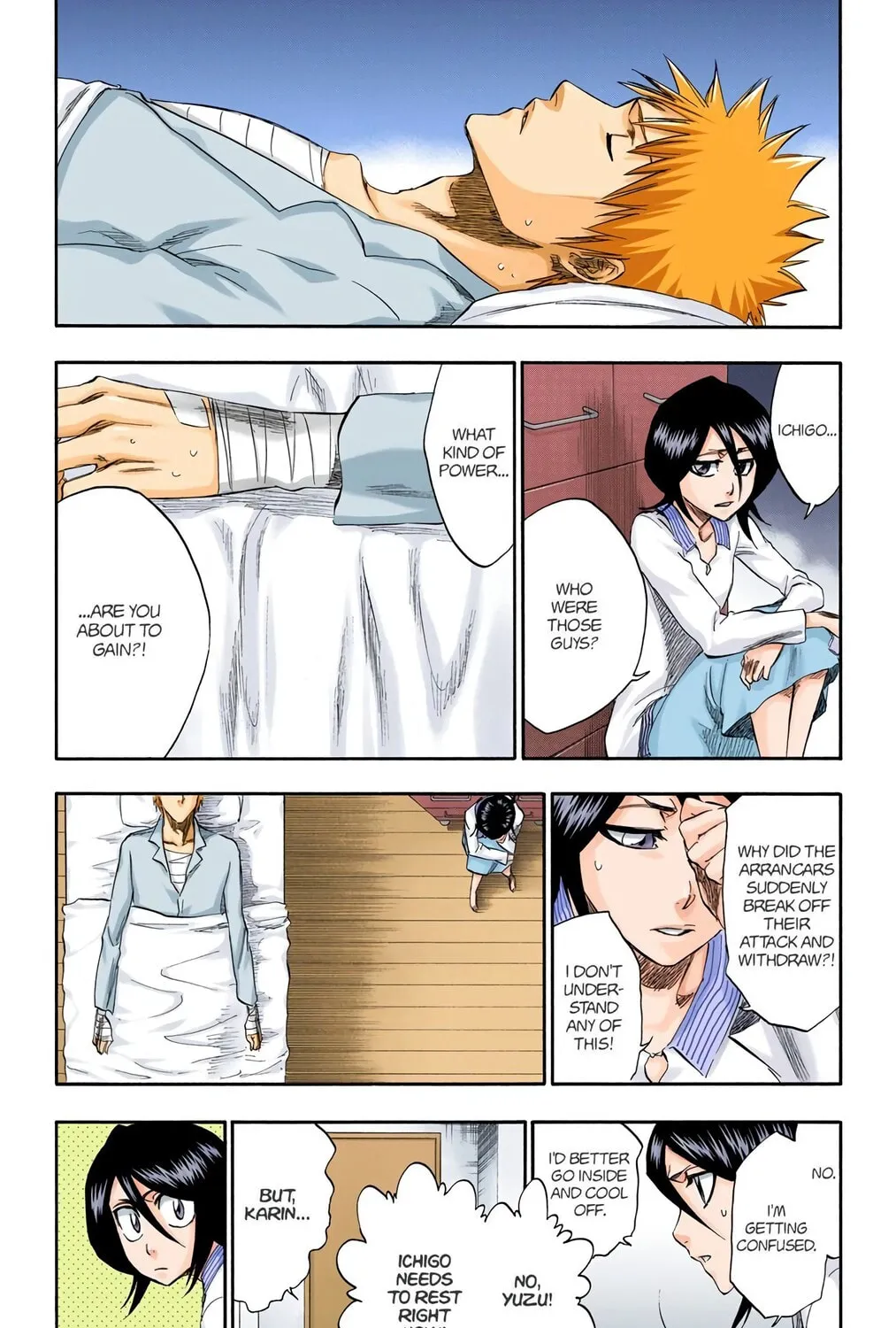 Bleach Colored Manga