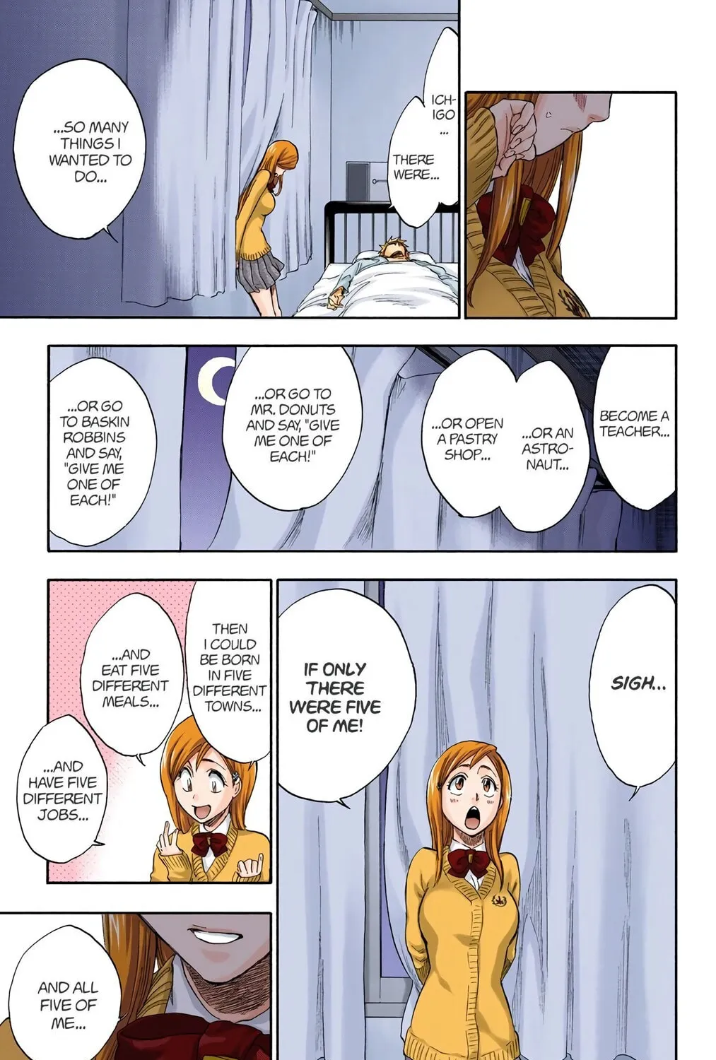 Bleach Colored Manga