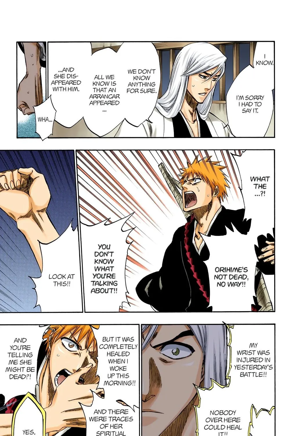 Bleach Colored Manga