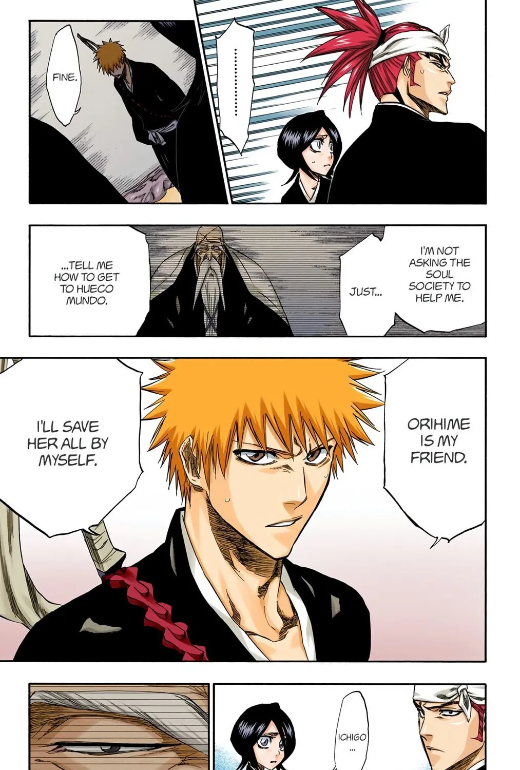 Bleach Colored Manga