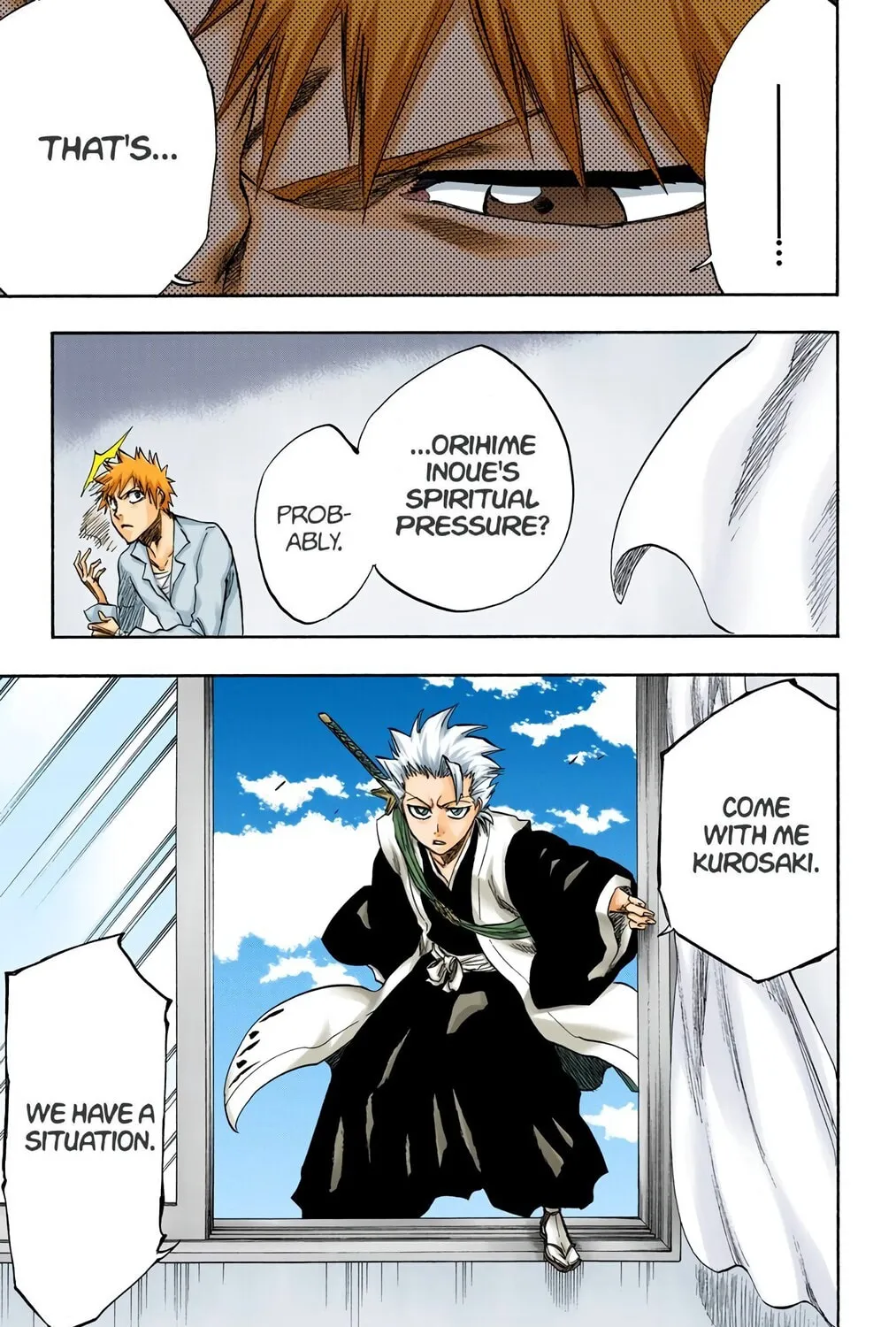 Bleach Colored Manga
