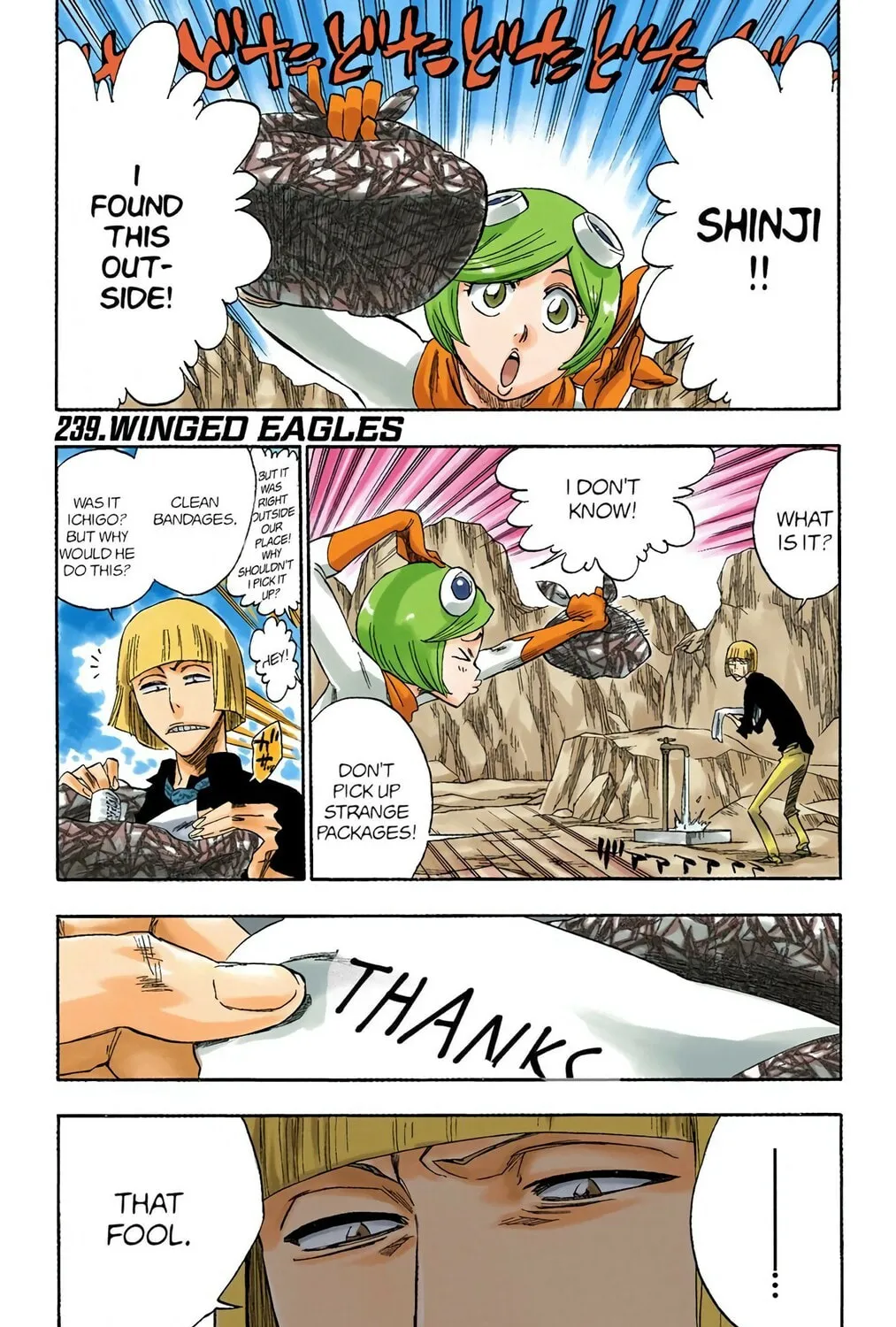 Bleach Colored Manga