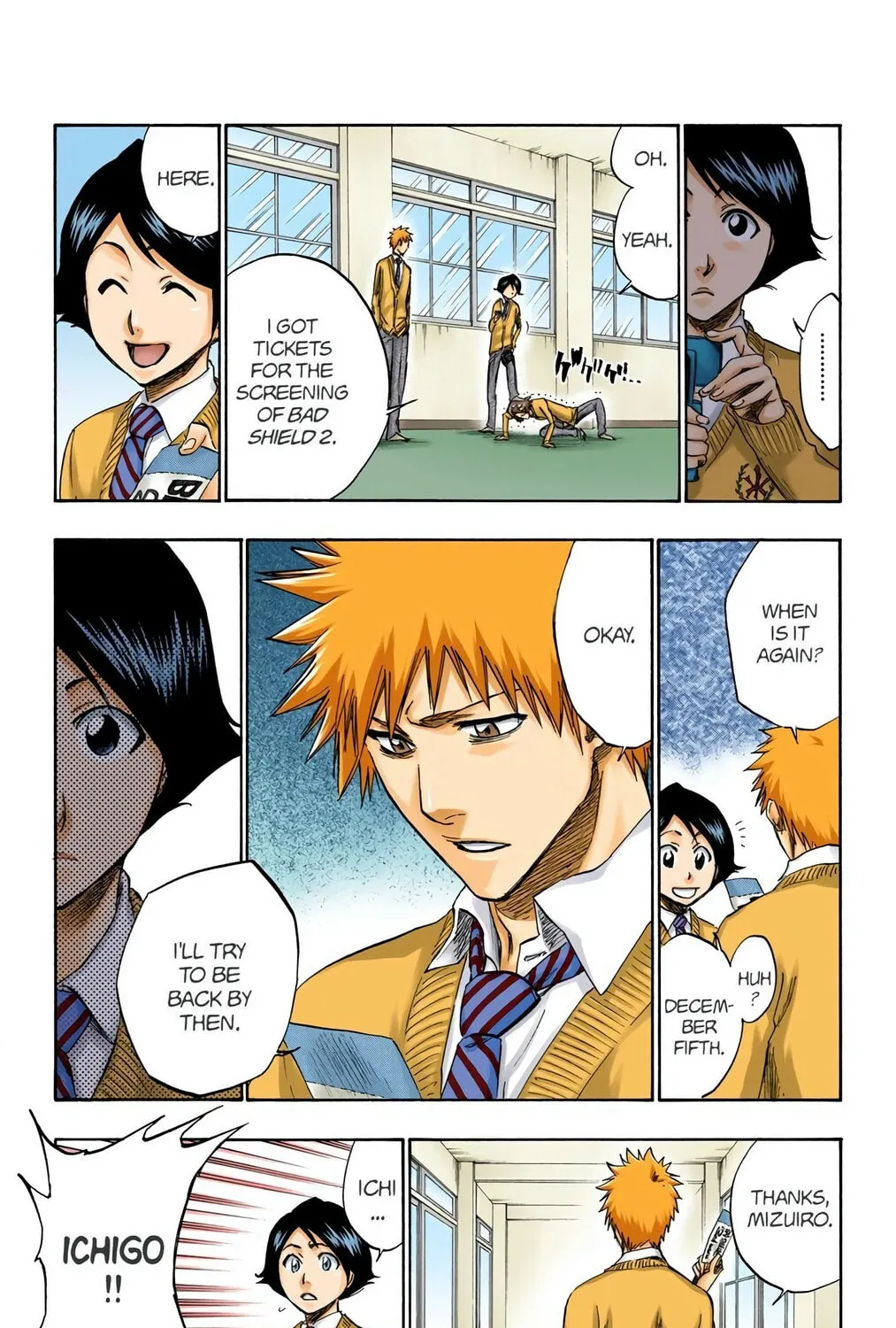 Bleach Colored Manga