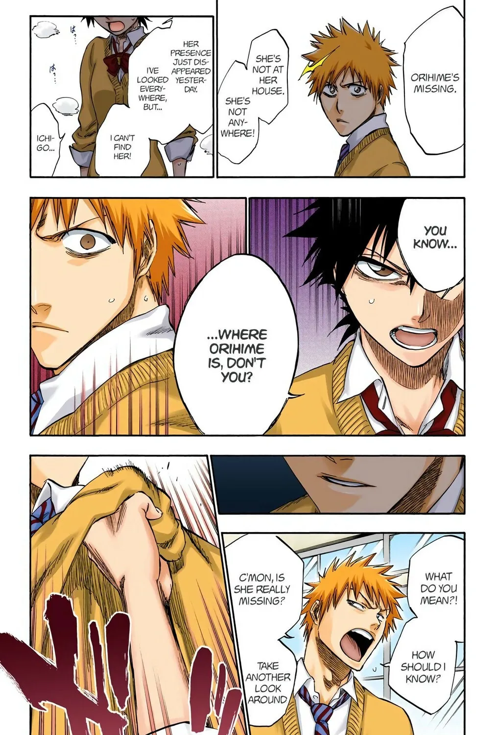Bleach Colored Manga