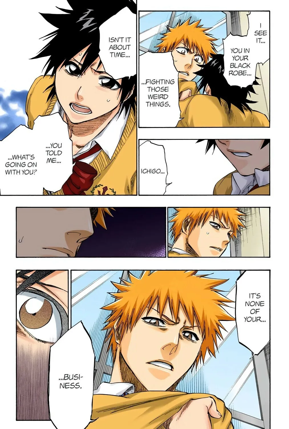 Bleach Colored Manga
