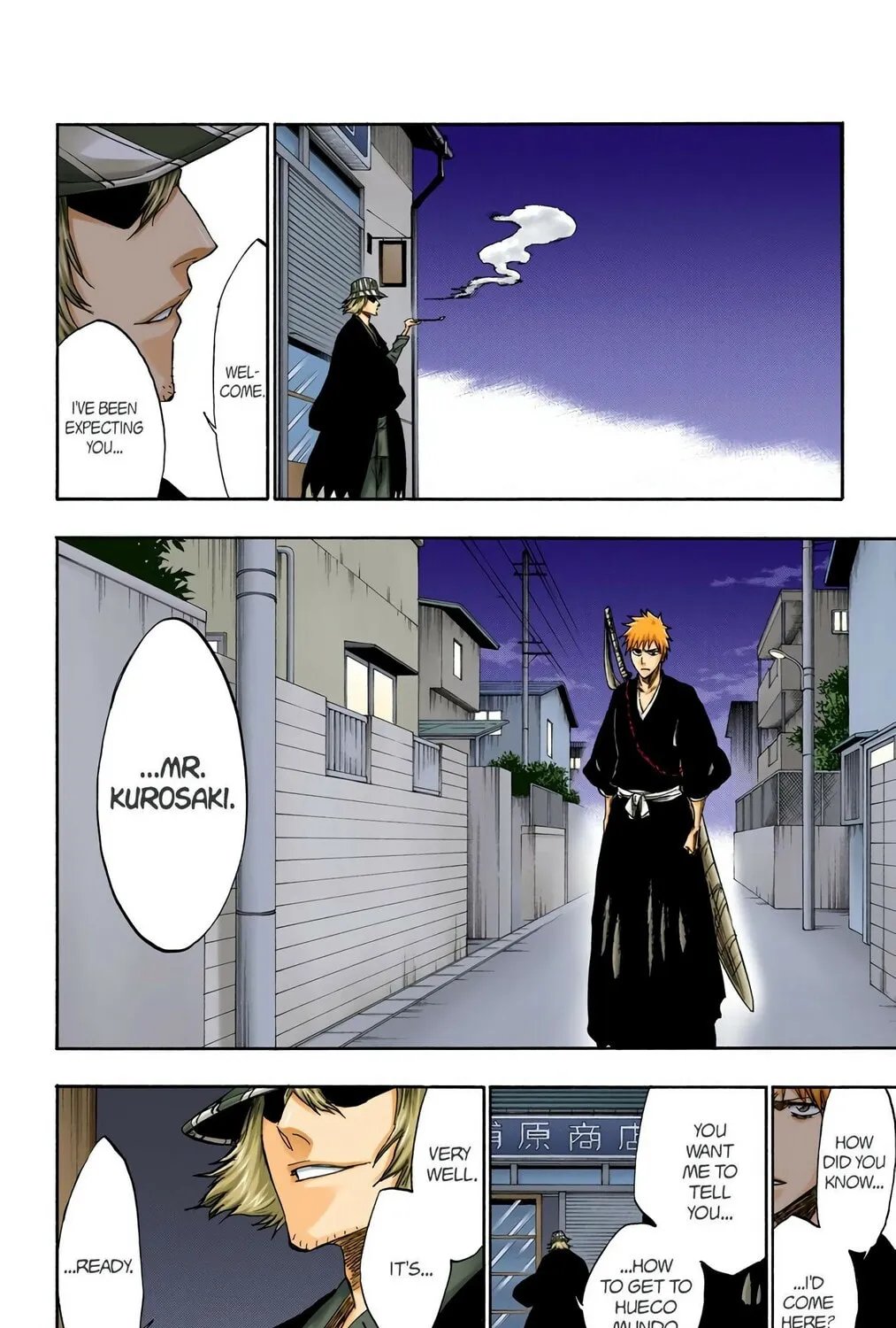 Bleach Colored Manga
