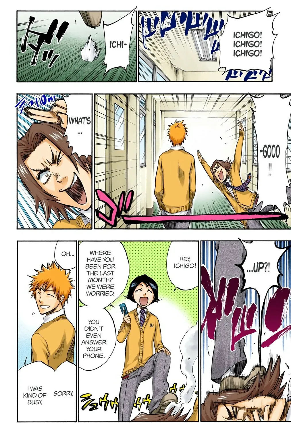 Bleach Colored Manga