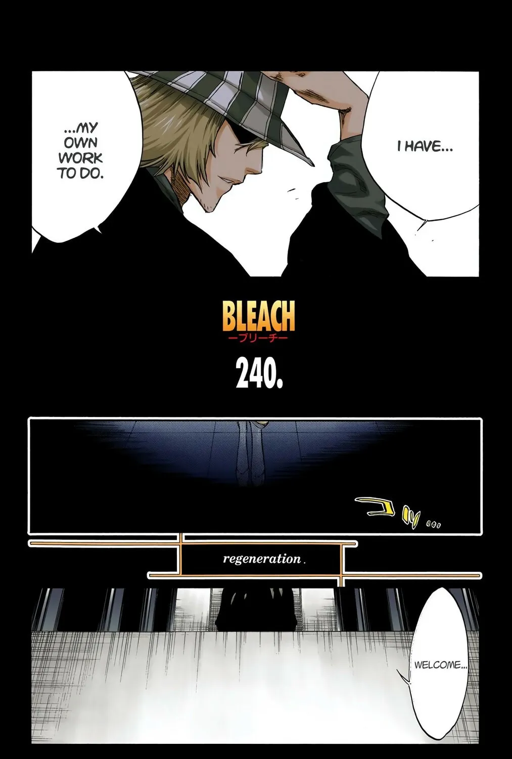 Bleach Colored Manga