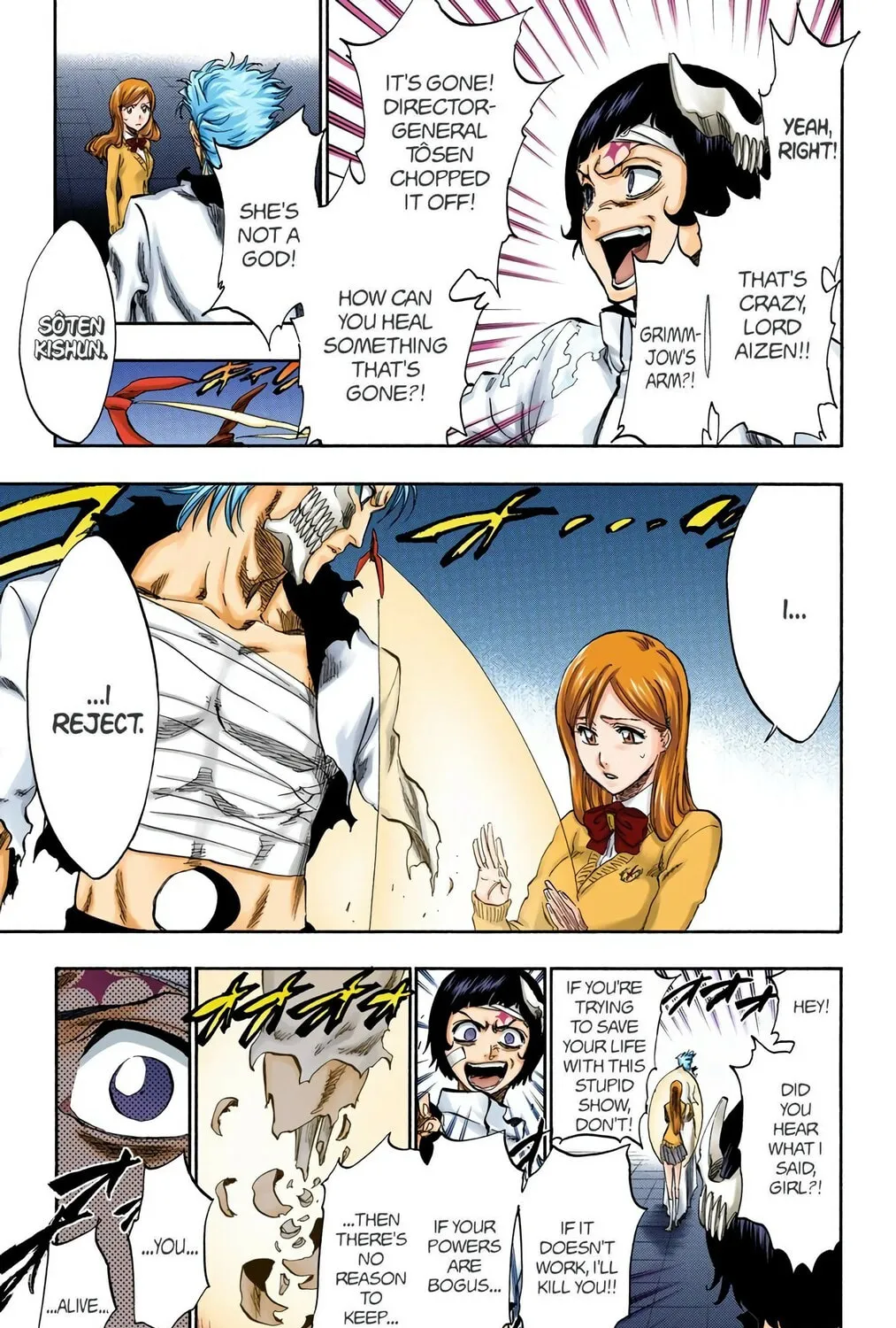 Bleach Colored Manga