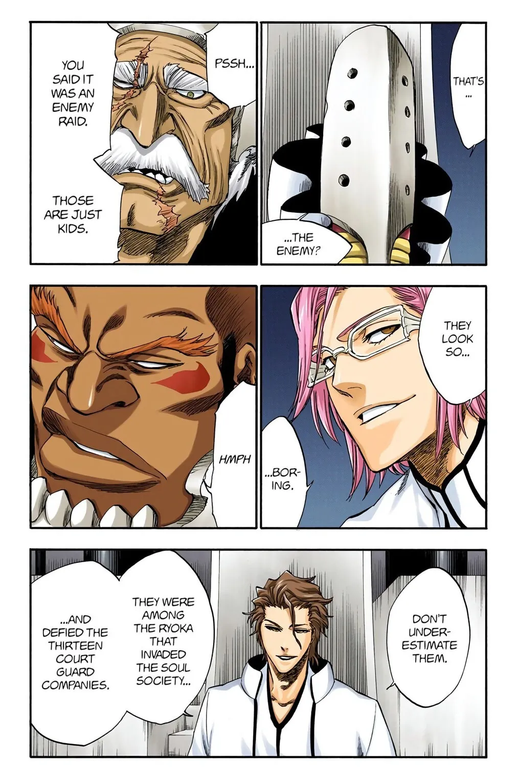 Bleach Colored Manga